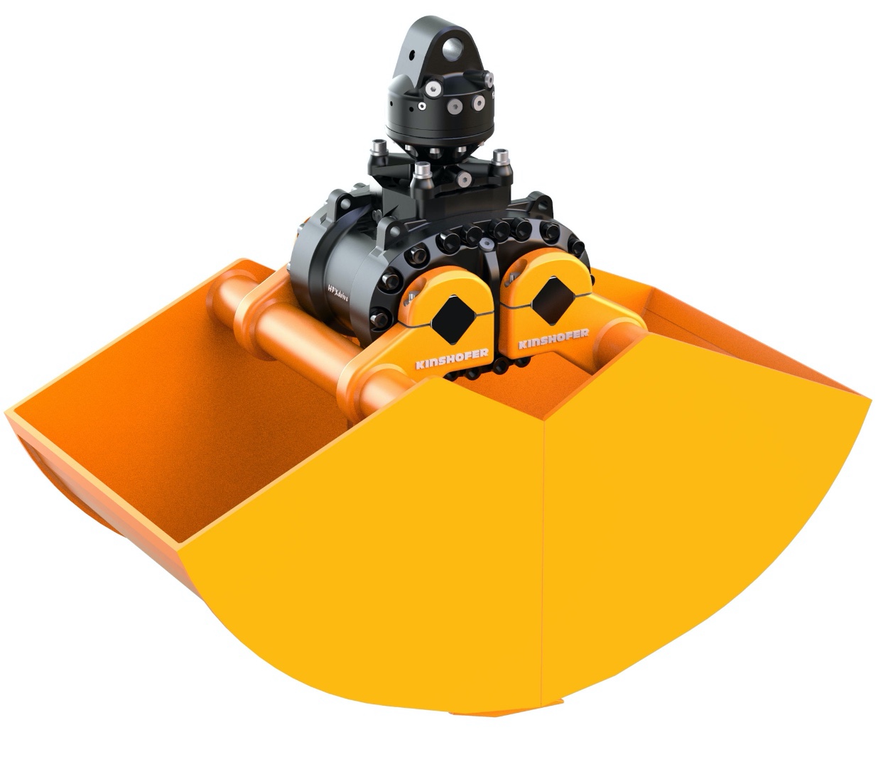 CLAMSHELL BUCKET WITH HPXdrive
