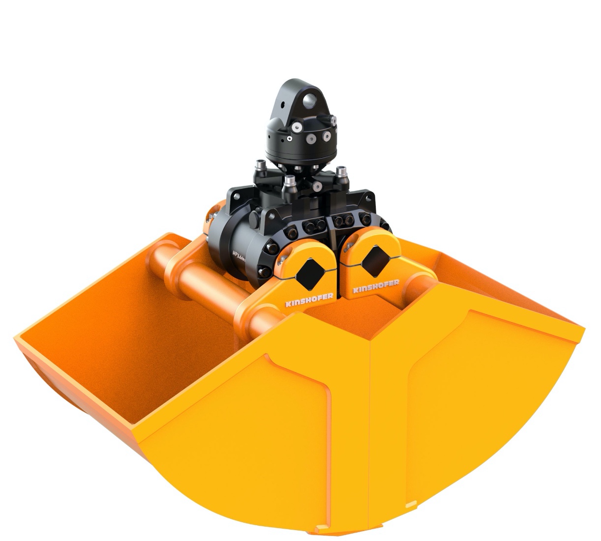 CLAMSHELL BUCKET WITH HPXdrive