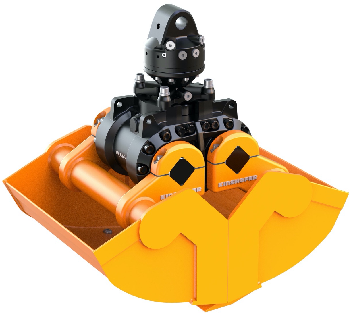 SMALL VOLUME CLAMSHELL BUCKET
WITH HPXdrive