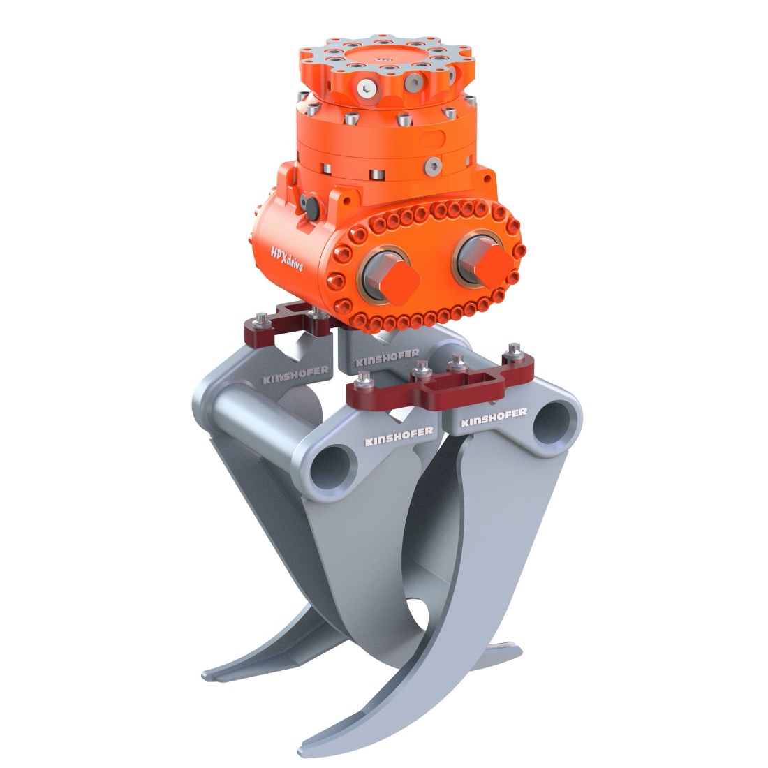 Lift HPXdrive and position above
other shells.