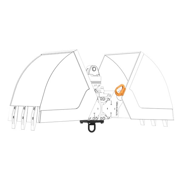 Ganci e occhielli saldati/dispositivo di sollevamento centrale