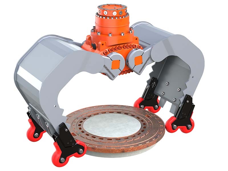 4-Grip dispositivo di presa per chiusini