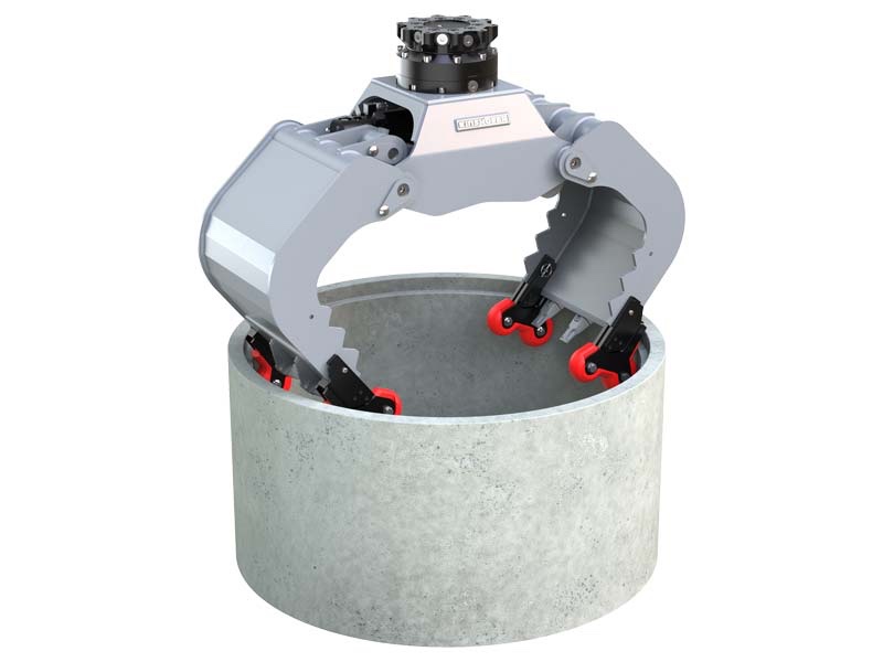 4-Grip dispositivo di presa per anelli di cemento