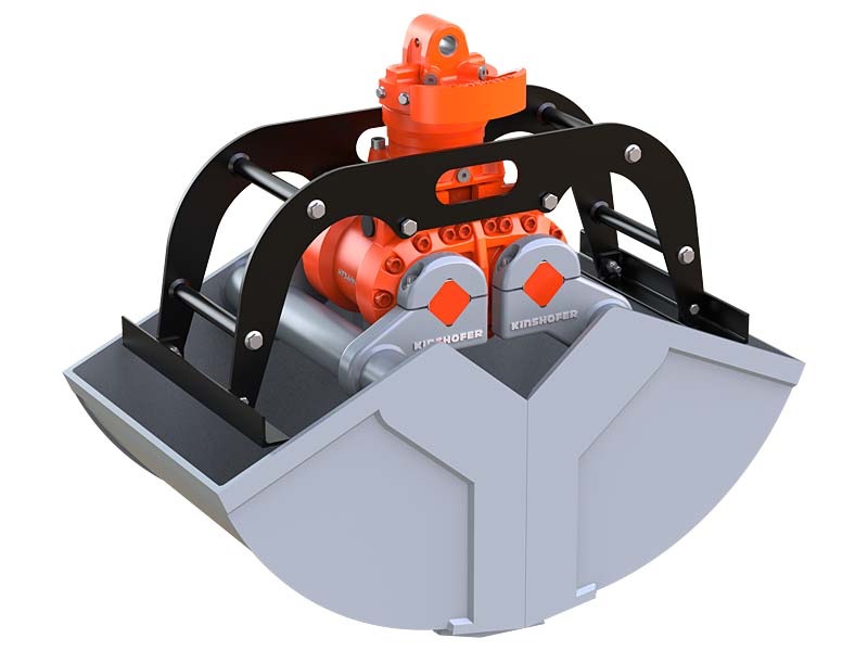 Raschiatore per benne mordenti