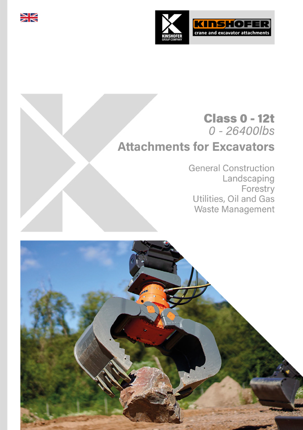 Attachments for Excavators - Compact Class 0 - 12t Operating Weight