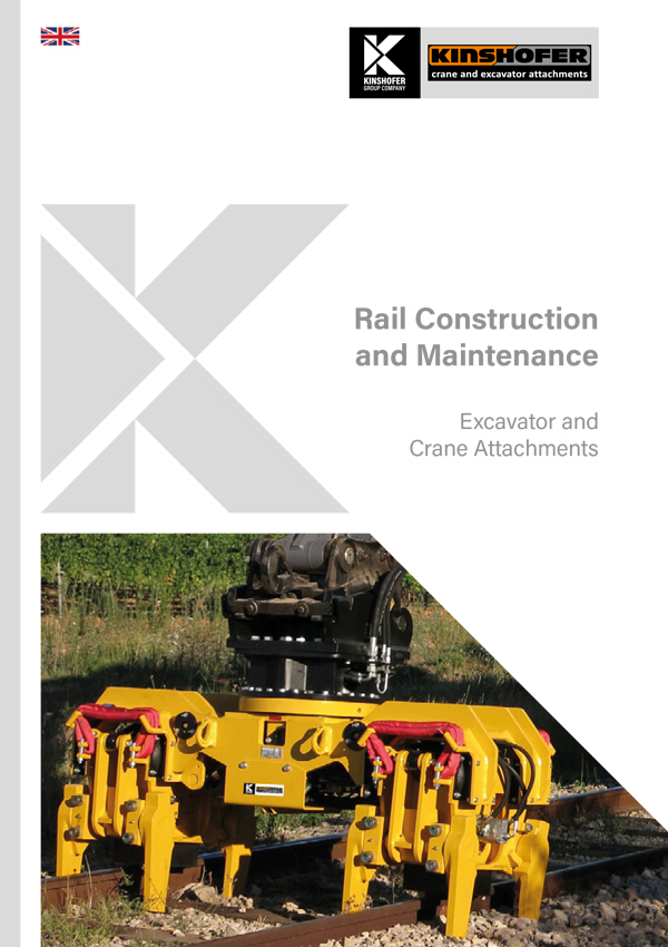 Excavator Attachments for Rail Construction and Maintenance